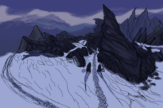 Wow snow montain